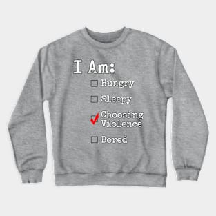 I am Checkbox Crewneck Sweatshirt